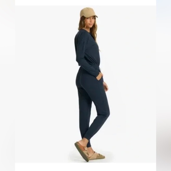 Vuori Lux Henley Jumpsuit - Picture 1 of 12